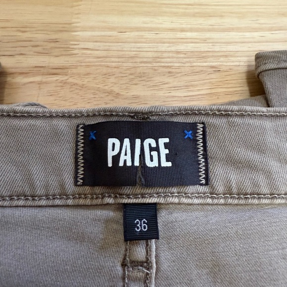 PAIGE Tan Casual Pants - Picture 3 of 5